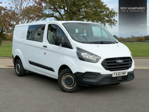 Ford Transit Custom  2.0 300 EcoBlue Leader Crew Van Double Cab 5dr Die 