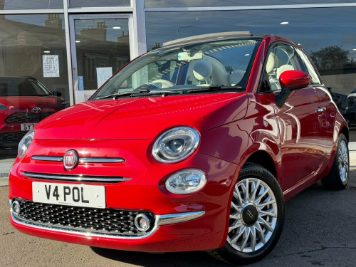 Fiat 500C  1.2 Lounge Convertible 2dr Petrol Dualogic Euro 6 (s/s) (69 bhp) 