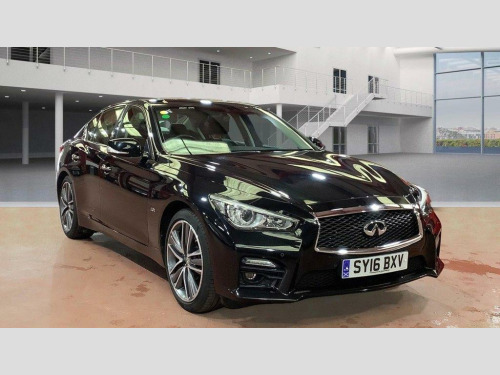 Infiniti Q50  2.0T Sport Saloon Petrol Auto (s/s) 4dr - Just 30,389 miles from New / BOSE
