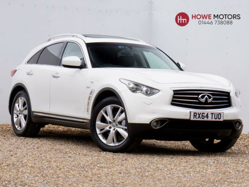 Infiniti QX70  3.0d V6 GT SUV Diesel Auto 4WD 5dr - Just 36,932 Miles from New / Electric 