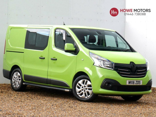 Renault Trafic  1.6 dCi 27 Sport Crew Van Double Cab Diesel Manual SWB 5dr - 86,206 Miles /