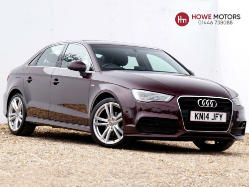 Audi A3  1.4 TFSI CoD S line Saloon Petrol Manual Euro 6 (s/s) 4dr - Just 40,763 Mil