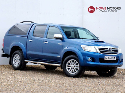 Toyota Hi-Lux  3.0 D-4D Invincible Pickup Double Cab Diesel Auto 4WD 4dr - Just 67,562 Mil