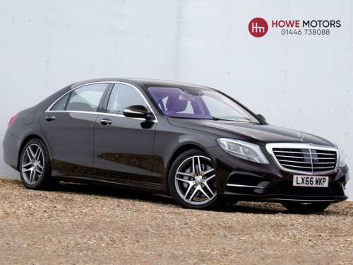 Mercedes-Benz S-Class  4.7 S500L V8 AMG Line Saloon Petrol 9G-Tronic+ Euro 6 (s/s) 4dr - Just 24,5