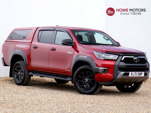 Toyota Hi-Lux  2.8 D-4D Invincible X Pickup Double Cab Diesel Manual 4WD Euro 6 (s/s) 4dr 