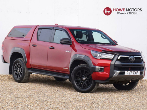 Toyota Hi-Lux  2.8 D-4D Invincible X Pickup Double Cab Diesel Manual 4WD Euro 6 (s/s) 4dr 