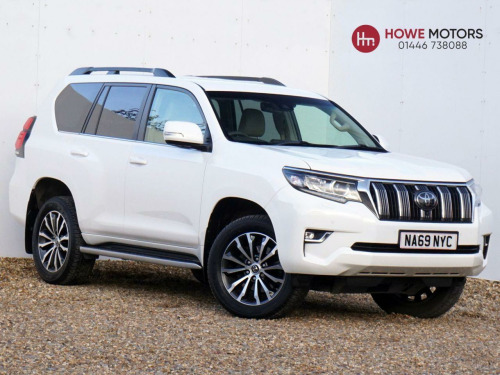 Toyota Land Cruiser  2.8D Invincible SUV Diesel Auto 4WD Euro 6 (7 Seat) 5dr - Just 23,736 Miles