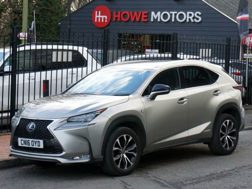 Lexus NX 300h  2.5 300h F Sport SUV Petrol Hybrid E-CVT 4WD Euro 6 (s/s) 5dr - Just 59,279