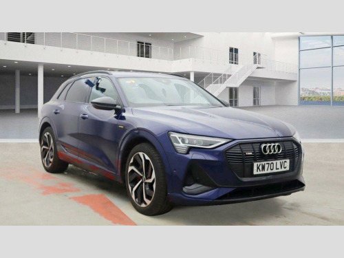 Audi E-Tron  55 Black Edition SUV Electric Auto quattro 95kWh 5dr - 56,205 Miles / 1 Own