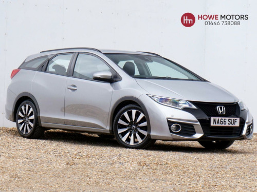 Honda Civic  1.8 i-VTEC SE Plus Tourer Petrol Manual Euro 6 (s/s) 5dr - Just 40,077 Mile