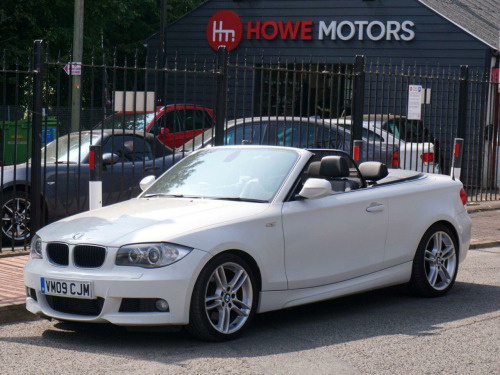 BMW 1 Series  2.0 123d M Sport Convertible Diesel Steptronic 2dr - Just 34,044 Miles from