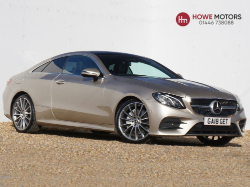Mercedes-Benz E-Class  2.0 E220d AMG Line (Premium) Coupe Diesel G-Tronic+ Euro 6 (s/s) 2dr - Just
