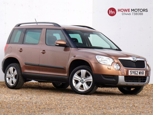 Skoda Yeti  2.0 TDI SE SUV Diesel Manual 4WD 5dr - Just 52,649 Miles / Parking Sensors