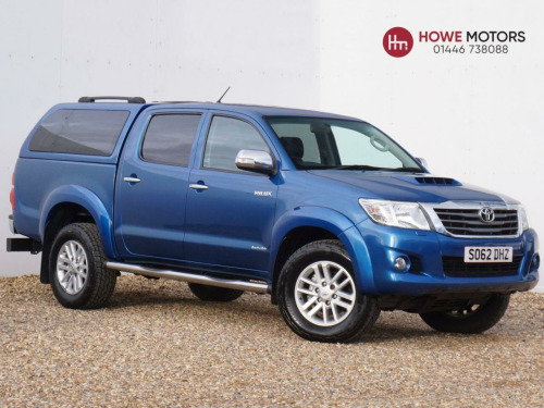 Toyota Hi-Lux  3.0 D-4D Invincible Pickup Diesel Auto 4WD 4dr - Just 61,613 Miles / Full L 