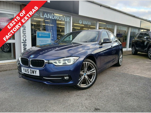 BMW 3 Series  2.0 320d Sport Saloon 4dr Diesel Auto Euro 6 (s/s) (190 ps)