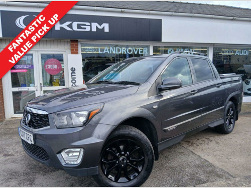Ssangyong Musso  2.2D EX Pickup Double Cab 4dr Diesel Manual 4WD Euro 6 (178 ps)