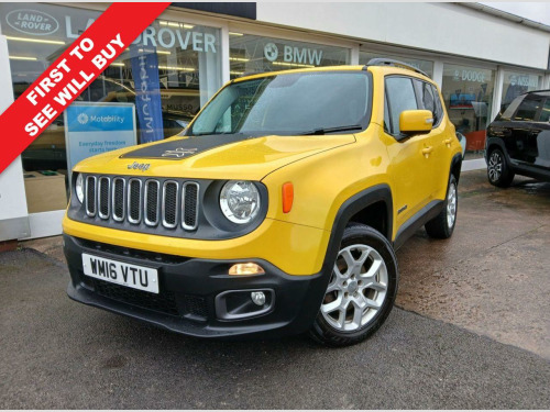 Jeep Renegade  2.0 MultiJetII Longitude SUV 5dr Diesel Manual 4WD Euro 6 (s/s) (140 ps)