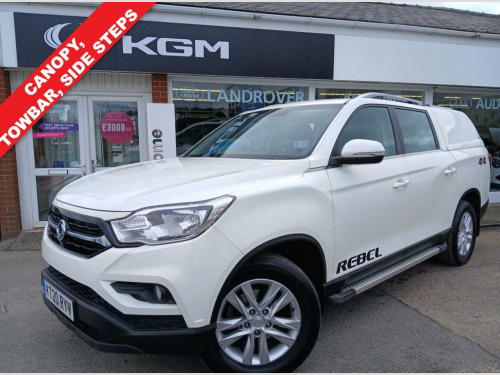 Ssangyong Musso  2.2D Rebel Pickup Double Cab 4dr Diesel Auto 4WD Euro 6 (181 ps)