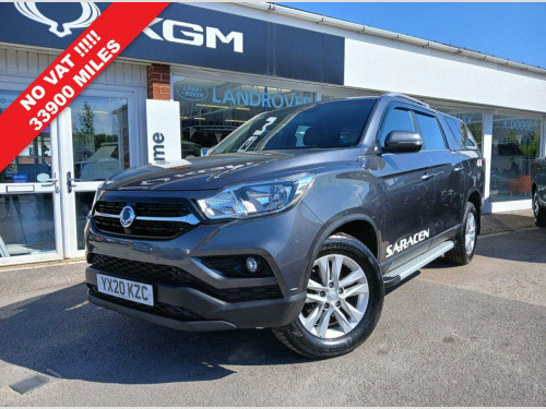 Ssangyong Musso  2.2D Saracen Pickup Double Cab 4dr Diesel Auto 4WD Euro 6 (181 ps)