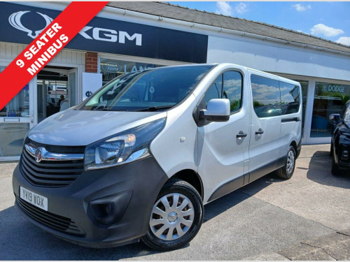 Vauxhall Vivaro  1.6 CDTi 2900 Combi Van Double Cab 5dr Diesel Manual L2 H1 Euro 6 (s/s) (9 
