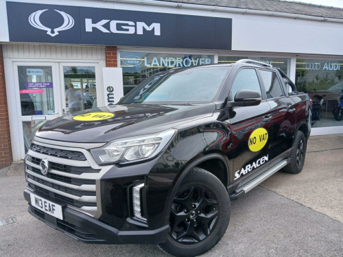 Ssangyong Musso  2.2D Saracen Pickup Double Cab 4dr Diesel Auto 4WD Euro 6 (181 ps) NO VAT..