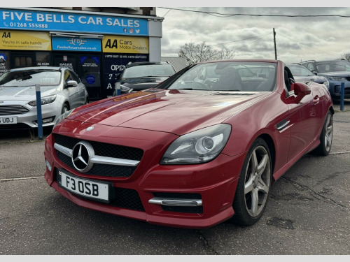 Mercedes-Benz SLK SLK200 1.8 SLK200 BlueEfficiency AMG Sport Euro 5 (s/s) 2dr 