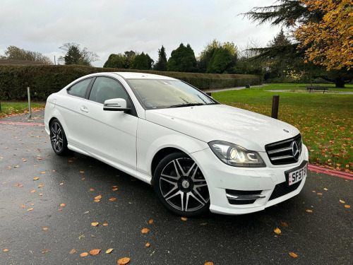 Mercedes-Benz C-Class C180 1.6 C180 BlueEfficiency AMG Sport Plus G-Tronic+ Euro 5 (s/s) 2dr