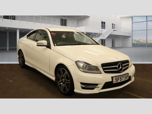 Mercedes-Benz C-Class C180 1.6 C180 BlueEfficiency AMG Sport Plus G-Tronic+ Euro 5 (s/s) 2dr