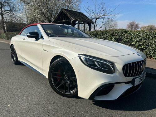 Mercedes-Benz S-Class  4.0 S63 V8 BiTurbo AMG Cabriolet SpdS MCT Euro 6 (s/s) 2dr