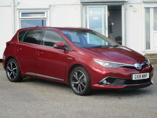 Toyota Auris  1.8 VVT-h Design CVT Euro 6 (s/s) 5dr (Safety Sense)