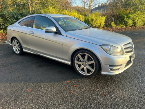 Mercedes-Benz C-Class C180 1.6 C180 BlueEfficiency AMG Sport G-Tronic+ Euro 5 (s/s) 2dr