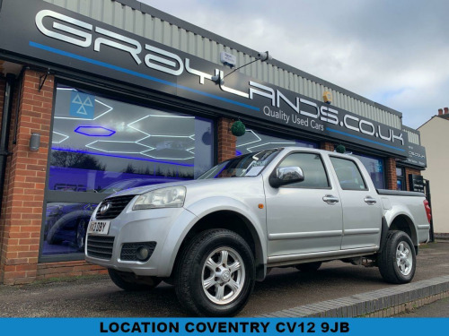 Great Wall Steed  2.0 TD S 4X4 DCB 4d 141 BHP LEATHER~BLUETOOTH~HEATED SEATS~A/C