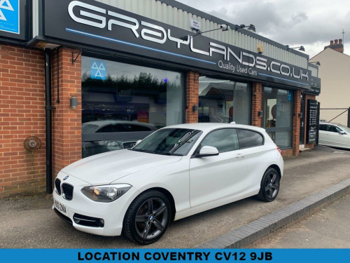 BMW 1 Series  2.0 118D SPORT 3d 141 BHP HPI CLEAR LOVELY EXAMPLE AND DRIVE