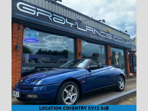 Alfa Romeo Spider  2.0 T.SPARK 16V 2d 155 BHP LOVELY DRIVE AND IN GOOD CONDITION