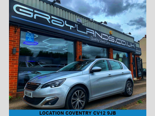 Peugeot 308  1.6 BLUE HDI S/S ALLURE 5d 120 BHP 12 MONTHS MOT HPI CLEAR  2 KEYS