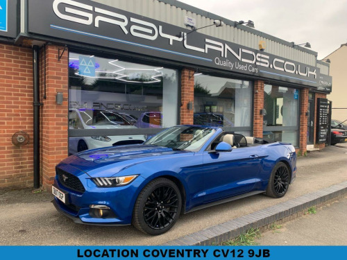 Ford Mustang  2.3 ECOBOOST 2d 313 BHP PARKING SENS~NAV~DAB~BLUETOOTH~A/C