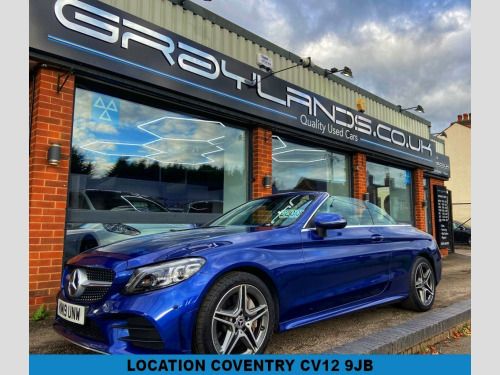 Mercedes-Benz C-Class  2.0 C300d AMG Line (Premium) Cabriolet 2dr Diesel G-Tronic+ Euro 6 (s/s) (2