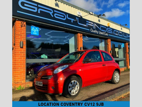 Nissan Micra  1.2 16v S Hatchback 3dr Petrol Manual (143 g/km, 79 bhp) HPI CLEAR SERVICE 