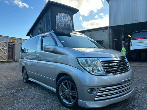 Nissan Elgrand  POP TOP 4 BERTH FULL NEW CAMPER CONVERSION