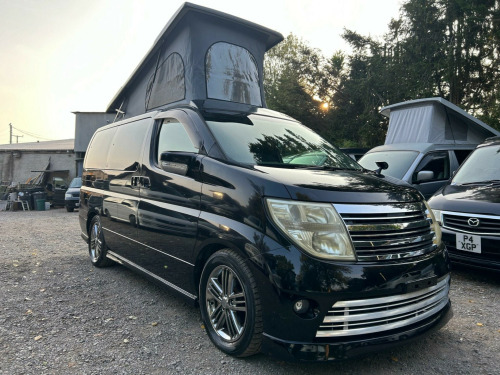 Nissan Elgrand  POP TOP 4 BERTH NEW CAMPER CONVERSION