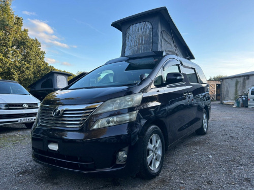 Toyota Vellfire  POP TOP 4 BERTH FULL NEW CAMPER CONVERSION