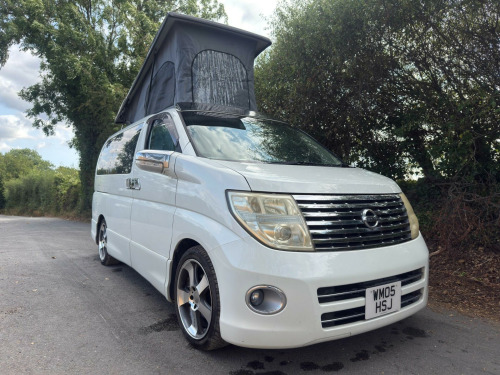 Nissan Elgrand  POP TOP 4 BERTH FULL CAMPER CONVERSION