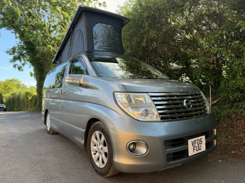 Nissan Elgrand  POP TOP 4 BERTH FULL CAMPER CONVERSION