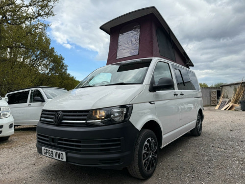 Volkswagen T6  4 BERTH POP TOP NEW CAMPER CONVERSION 6 SEATER