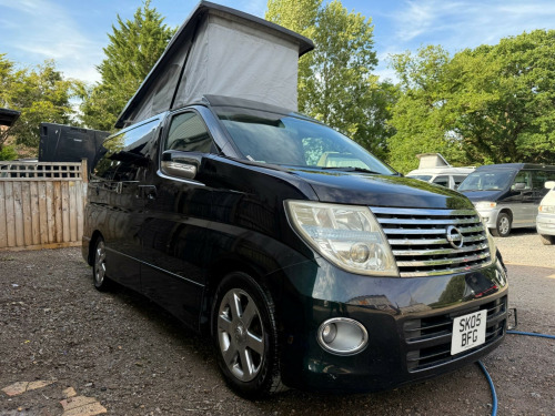 Nissan Elgrand  POP TOP 4 BERTH FULL CAMPER CONVERSION