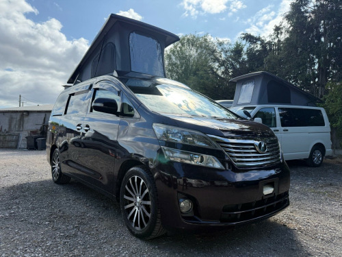 Toyota Vellfire  Alphard POP TOP 4 BERTH FULL NEW CAMPER CONVERSION