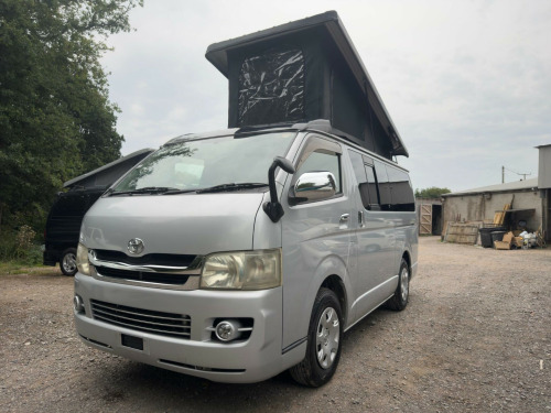 Toyota Hi-Ace  POP TOP 4 BERTH NEW CAMPER CONVERSION 5 SEATER