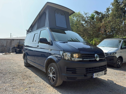 Volkswagen T6  POP TOP 4 BERTH NEW CAMPER CONVERSION 6 SEATER 34K