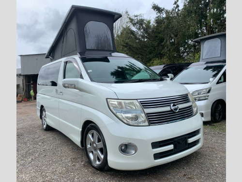 Nissan Elgrand  POP TOP 4 BERTH FULL NEW CAMPER CONVERSION