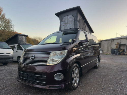 Nissan Elgrand  POP TOP 4 BERTH NEW CAMPER CONVERSION PETROL AUTOMATIC 